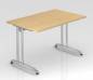 Preview: Schreibtisch Berlin 120 cm Ahorn